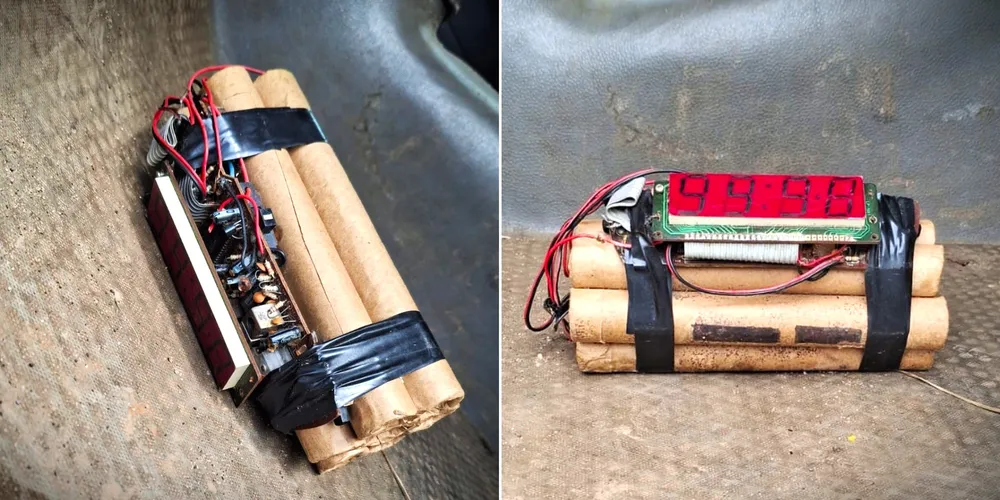 Objeto foi localizado por trabalhadores