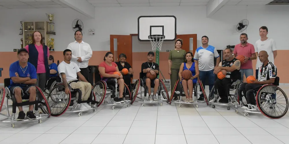 A iniciativa também prevê a formação de paratletas para disputa de competições oficiais
