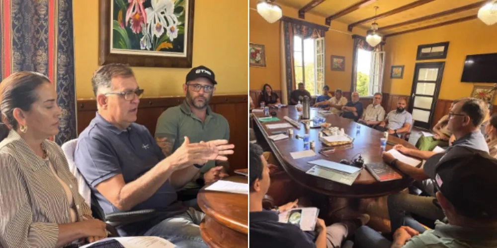 Durante a reunião, os secretários trouxeram o planejamento das ações previstas para 2026