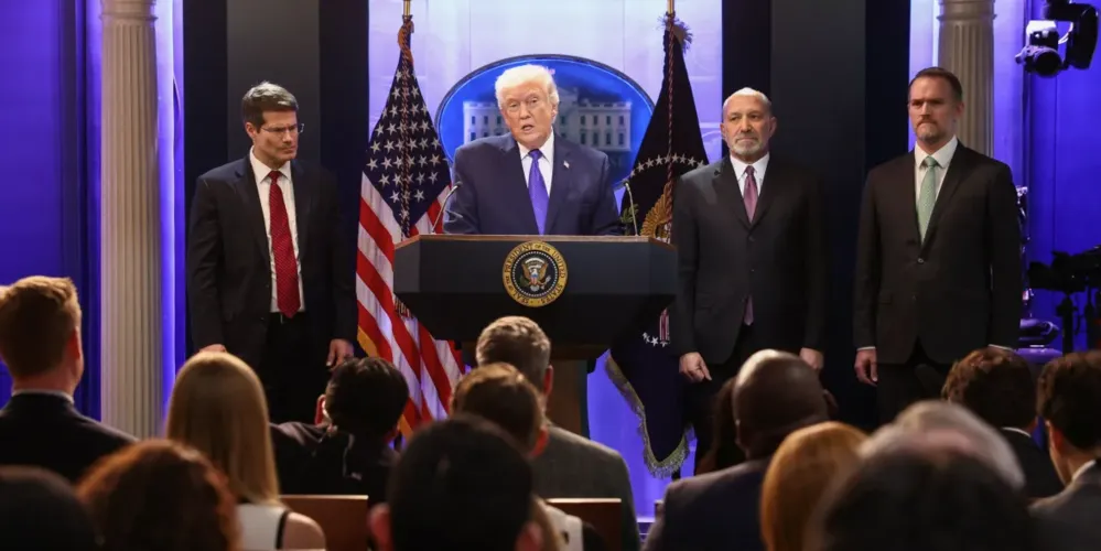 O presidente dos Estados Unidos, Donald Trump