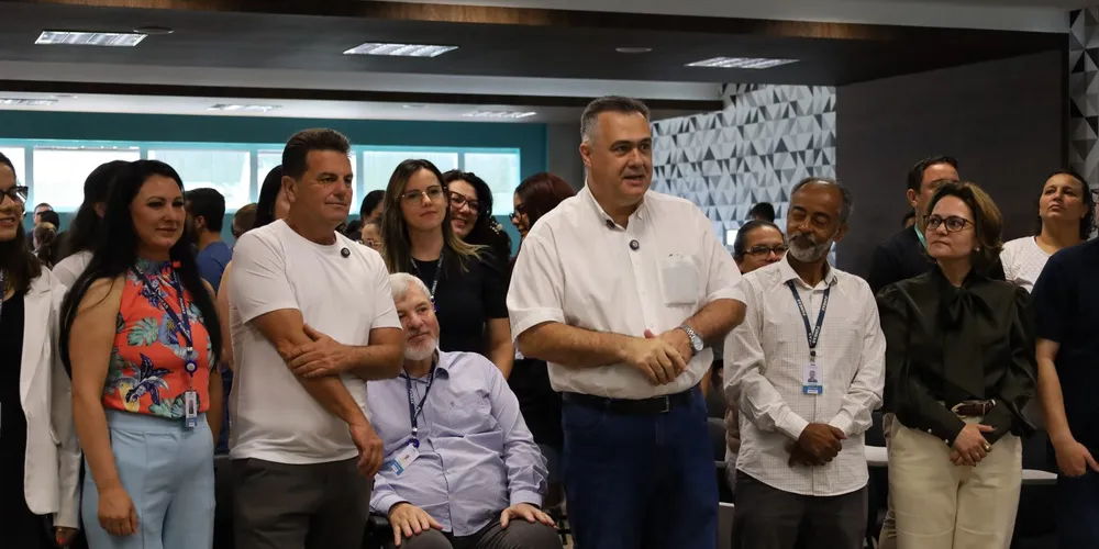 Denilson Baitala e Beto Preto anunciaram os avanços na saúde em Guarapuava