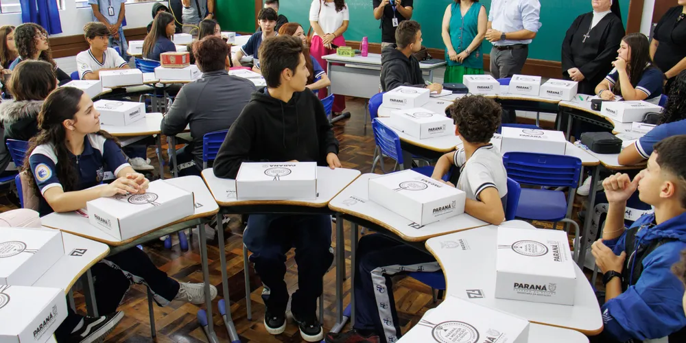 O primeiro semestre letivo na rede estadual de educação segue até 10 de julho