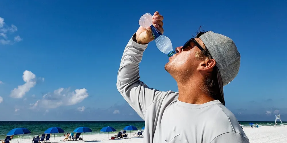 Entre as principais medidas de prevenção estão: manter hidratação constante, evitar exposição ao sol, usar roupas leves e protetor solar