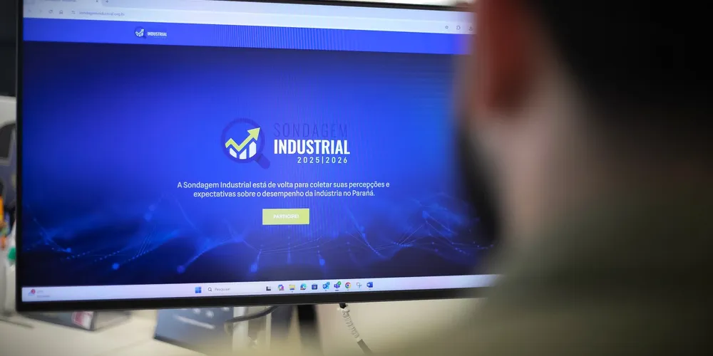 Sondagem pode ser realizada em poucos minutos no site da Fiep