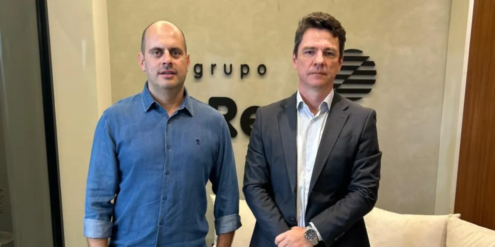 Frederico Degraf, e o advogado e jurídico da R2BF, Dino Schrutt