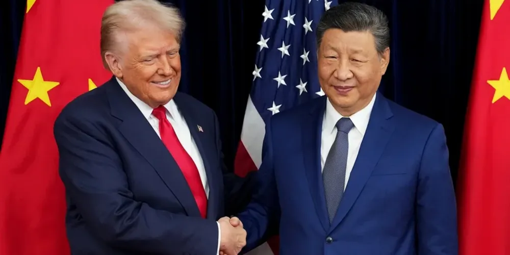 Trump tem adotado um tom conciliador ao comentar o diálogo com o líder chinês