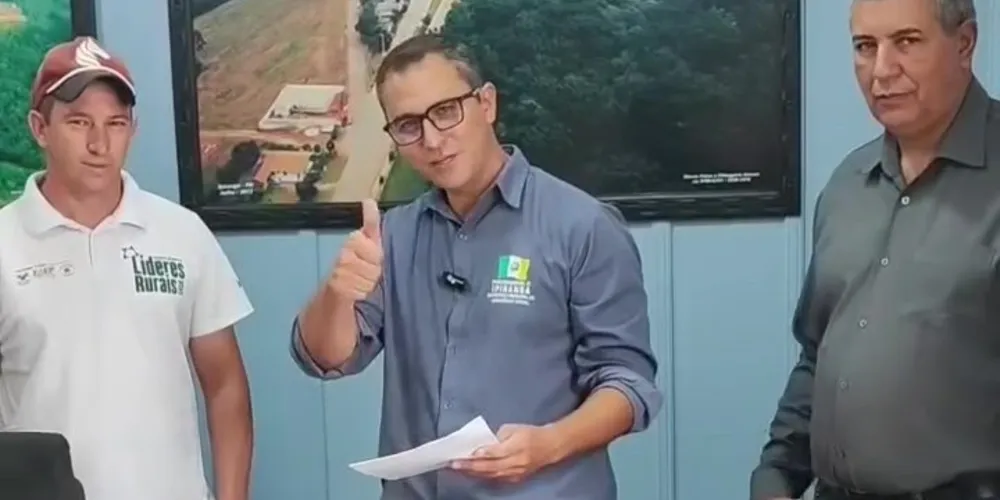 A solenidade para assinatura foi realizada na manhã desta quarta-feira (11)