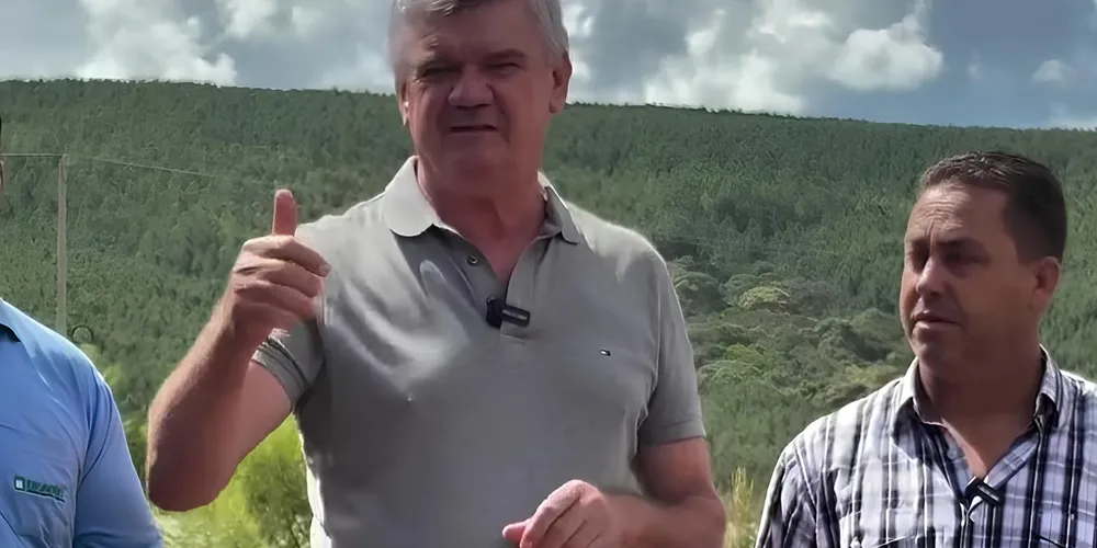 Juca Sloboda esteve acompanhando os trabalhos nessa quinta-feira (15)