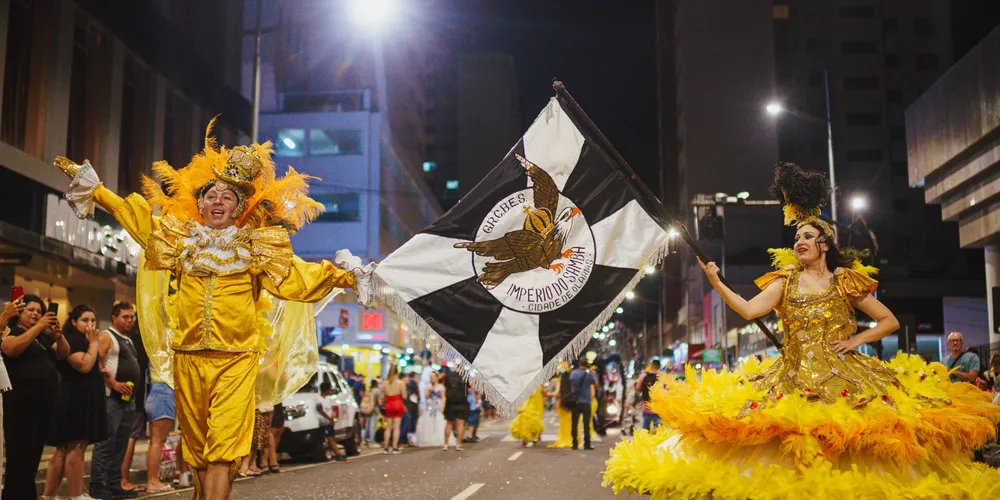 Desfile do Carnaval de 2025 em Ponta Grossa