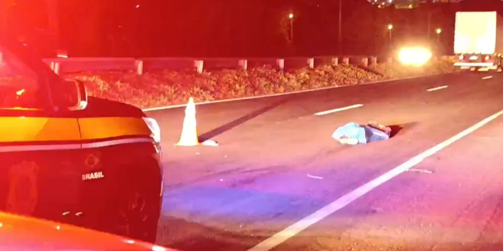 Acidente aconteceu por volta das 19h desta quinta-feira (8)