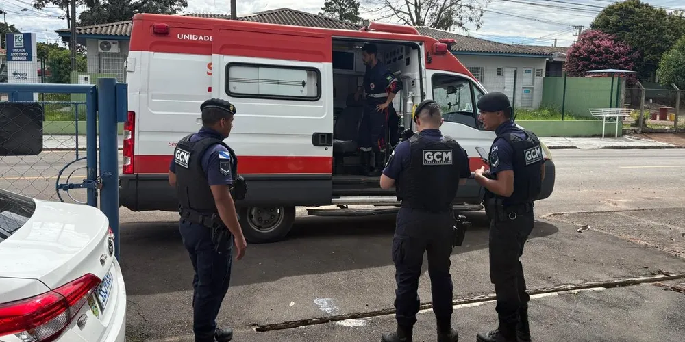 Equipes do Samu e da GCM realizaram o atendimento ao bebê