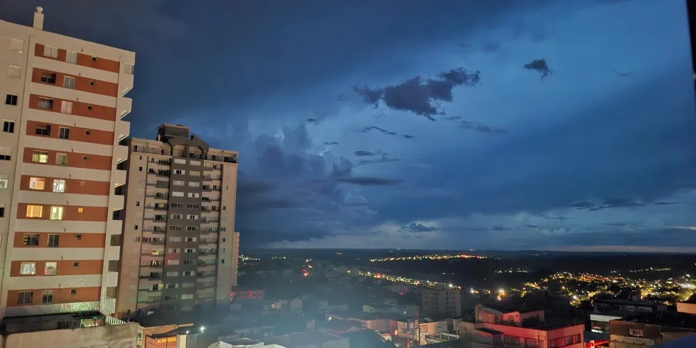 Ponta Grossa deve ter clima chuvoso nesta terça-feira (13)