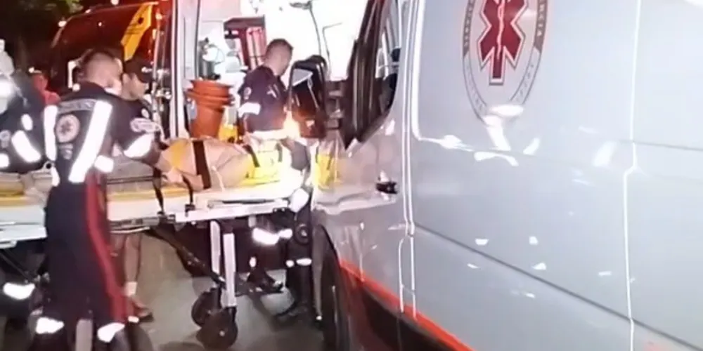 Equipes foram acionadas e realizaram os procedimentos de reanimação no local do acidente