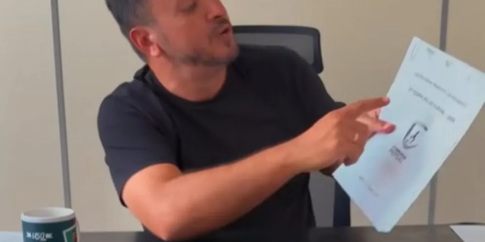 No vídeo publicado nas redes sociais, o secretário Ede Pimentel confirmou a 2ª Copa de Futsal