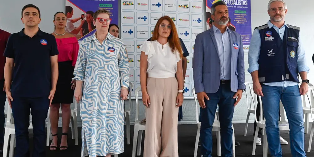 A cerimônia que marcou o início dos atendimentos foi realizada no Parque Ambiental