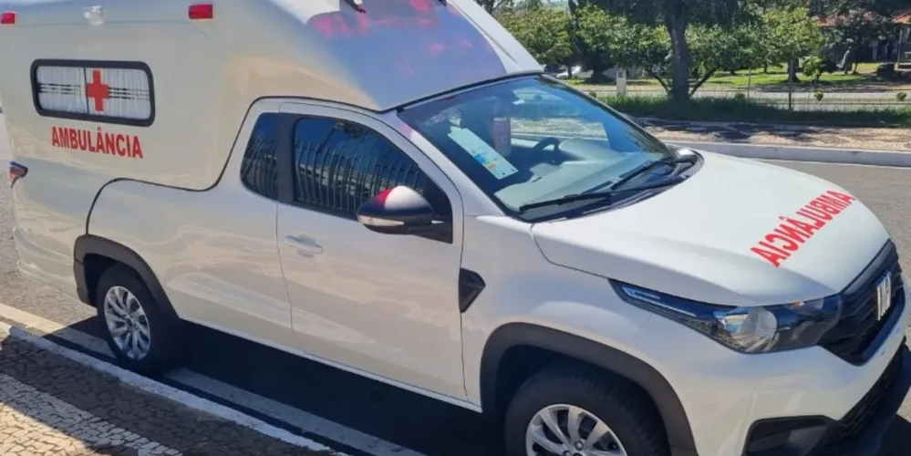 Arapoti recebeu uma nova ambulância na última sexta-feira (23)