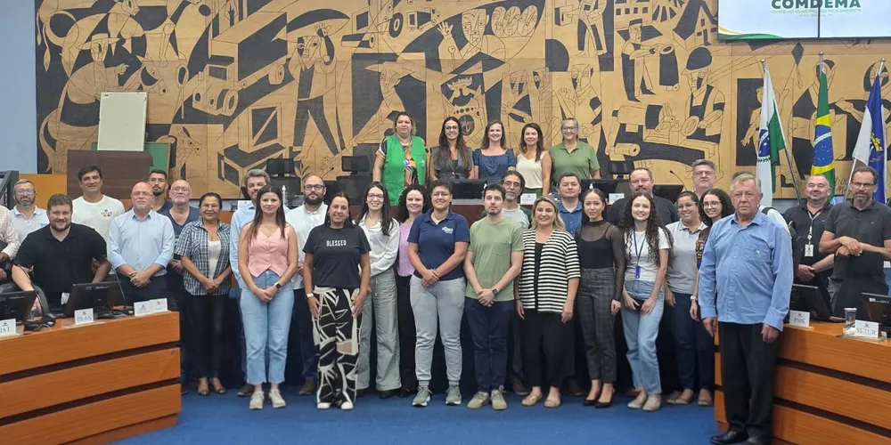O Comdema segue agora com seu cronograma de reuniões periódicas na Câmara Municipal