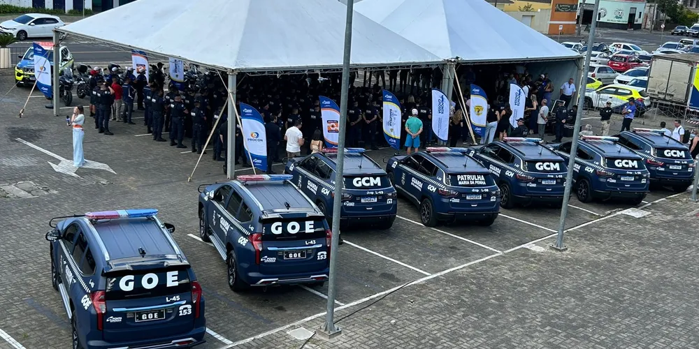 Investimento em novas viaturas foi de R$ 9,5 milhões