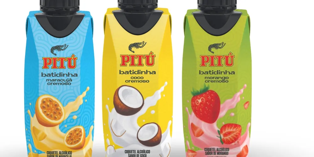 A famosa 'Pitú' avança no mercado com suas novas bebidas