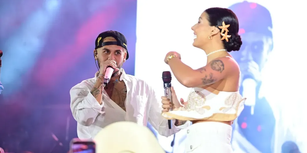 A apresentação ocorreu na noite de domingo (15) em Quixadá, no Ceará