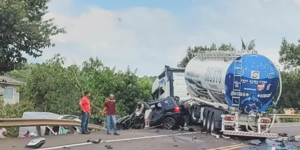 Acidente matou uma pessoa e deixou duas com lesões graves