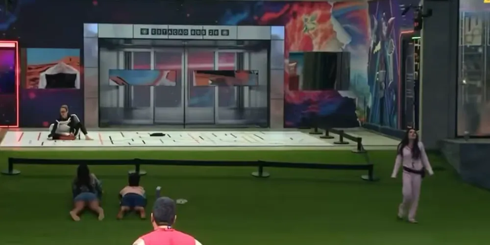 Jordana perdeu estalecas após derrubar peças do Monstro de Ana Paula