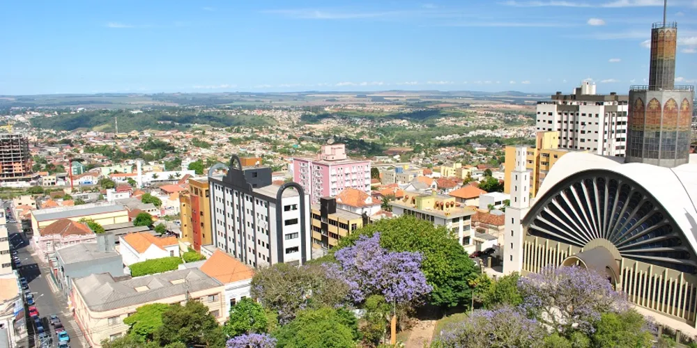 Máxima deve ser de 25 ºC em Ponta Grossa nesta quinta-feira