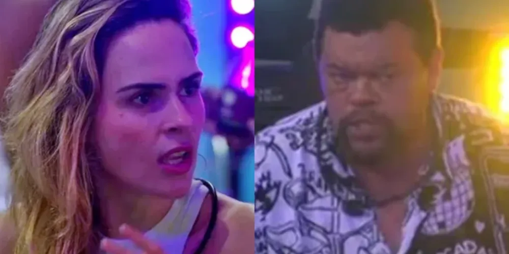 Ana Paula Renault e Babu Santana se desentenderam na Festa do Líder