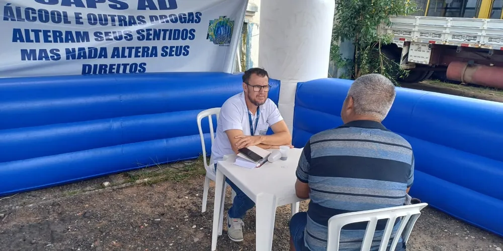 A ação descentralizada do Caps-AD em Ponta Grossa, para alcançar mais pessoas que buscam ajuda para interromper o uso de substâncias