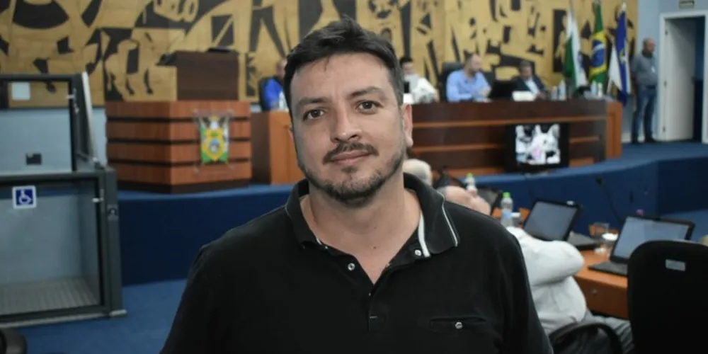 O secretário de Esportes de Ponta Grossa e pré-candidato a deputado estadual, Ede Pimentel