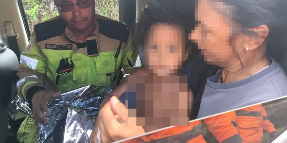 Alice foi encontrada neste sábado (31) por volta das 14h, após cerca de 48 horas de buscas