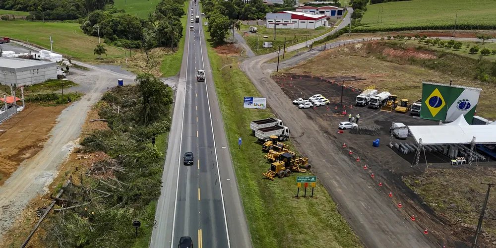 Irati, 16 de dezembro de 2025 - Lançamento das Obras de Duplicação da BR-277 entre Irati e Palmeira