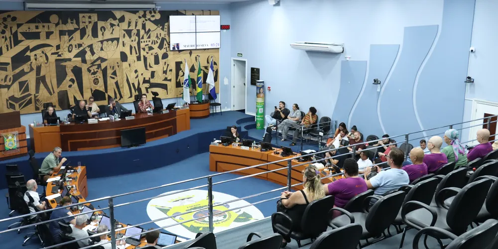 A Câmara Municipal de Ponta Grossa em sessão nessa segunda-feira (02)