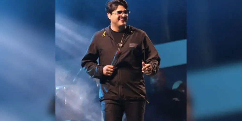 O cantor de forró acumula mais de 74 mil seguidores nas redes sociais