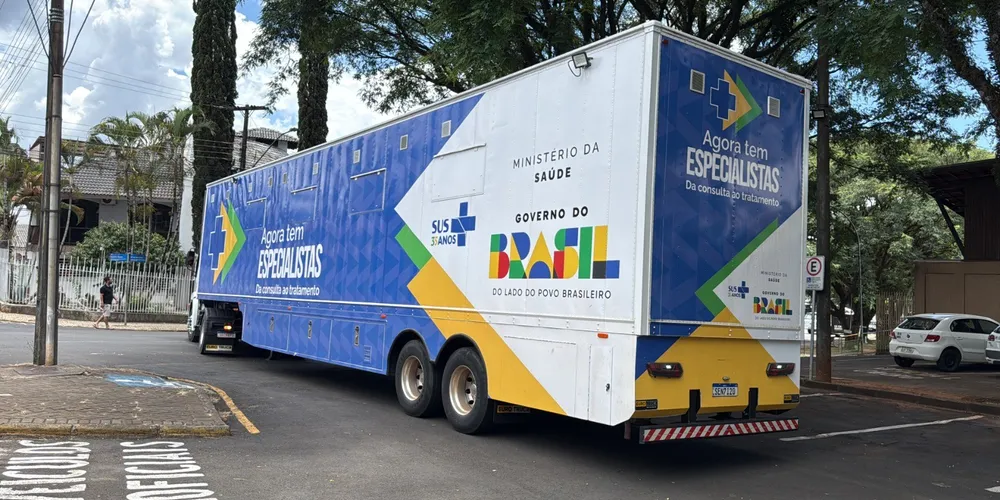 A carreta atenderá no estacionamento da Secretaria Municipal de Esportes