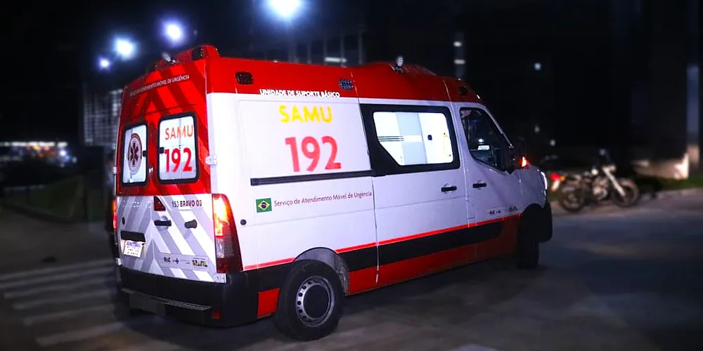 As equipes médicas trabalharam por cerca de uma hora tentando restabelecer os sinais vitais da vítima