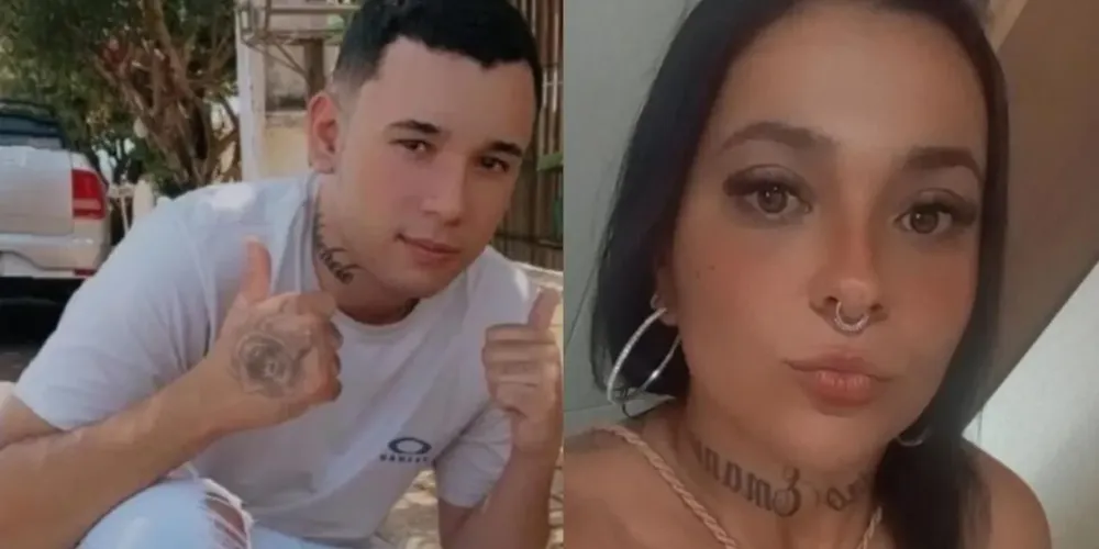 Casal foi identificado como Igor Viana Silvestre, 20 anos, e Tatiane Vandressa Farani, 35 anos