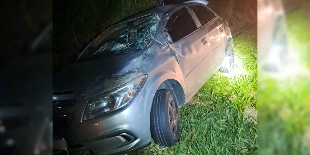 O condutor do veículo Chevrolet/Onix foi levado à UPA Santa Paula na noite desse sábado (7)