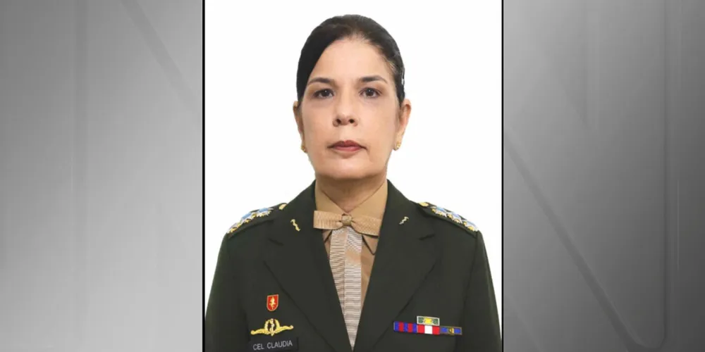 Coronel Médica Cláudia Lima Gusmão Cacho