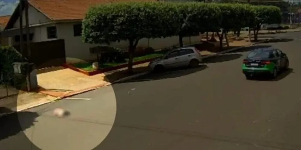 A criança foi encaminhada ao hospital