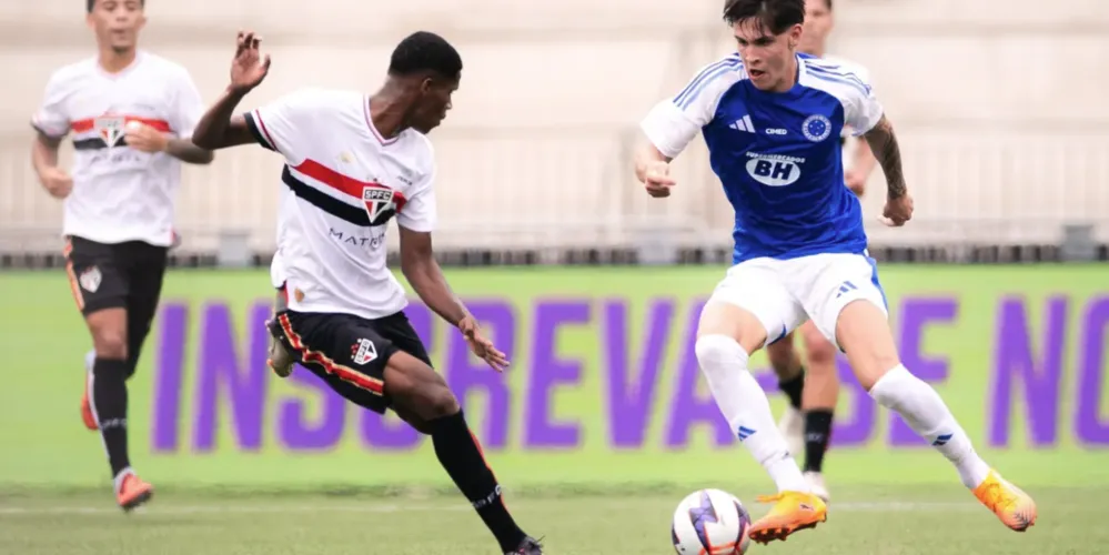 Cruzeiro e São Paulo na final da Copinha