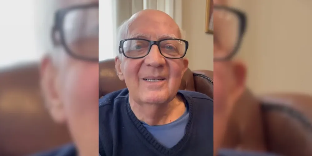 Dom Sérgio aparece em vídeo publicado pela Paróquia Nossa Senhora de Fátima