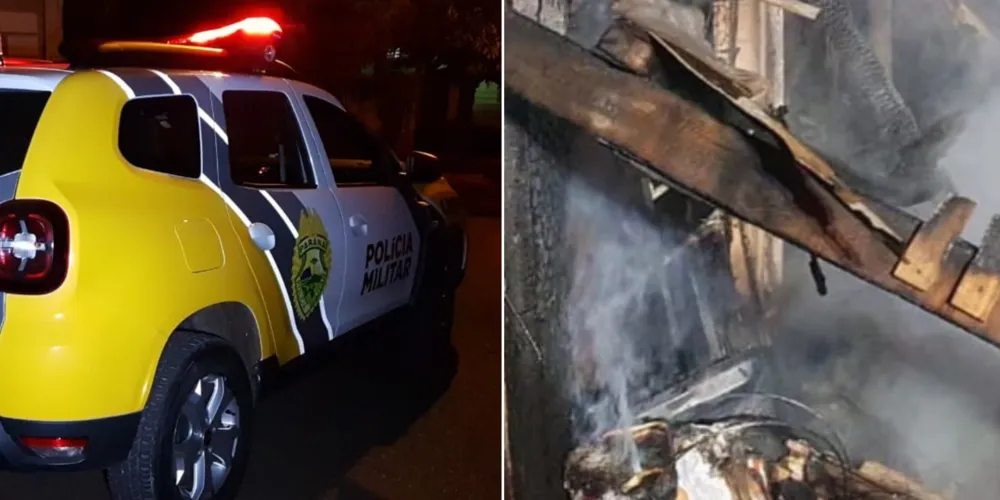 A Polícia Militar foi acionada para atender a ocorrência