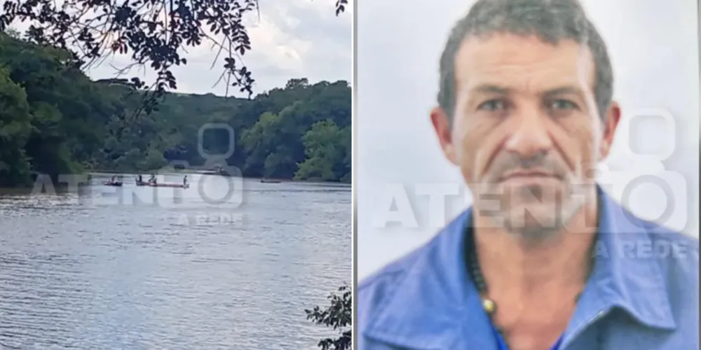 "Dodô", entrou no rio para nadar na manhã de sábado (7), na região do Porto de Areia, submergiu e não foi mais visto