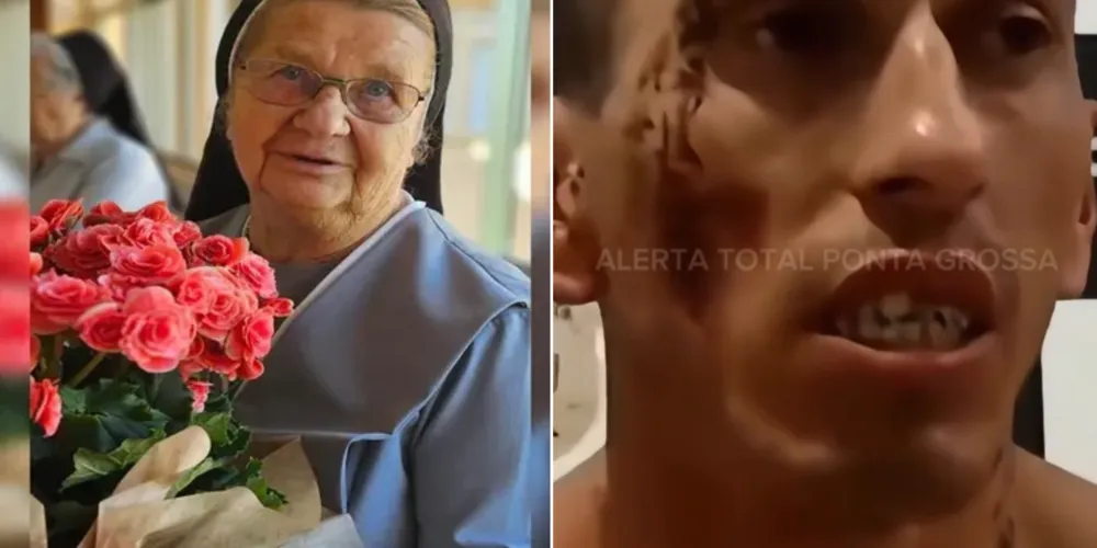 O homem de 33 anos foi preso em flagrante após matar a freira Nádia Gavanski, de 82 anos