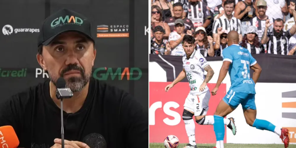 Técnico Luizinho exaltou a torcida do Fantasma durante coletiva