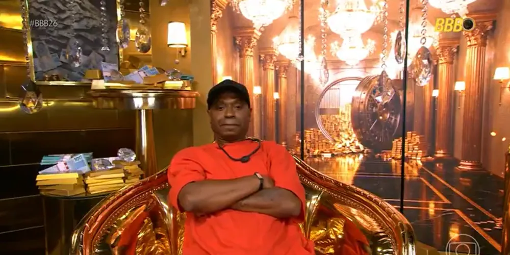 Edilson Capetinha foi desclassificado do BBB 26