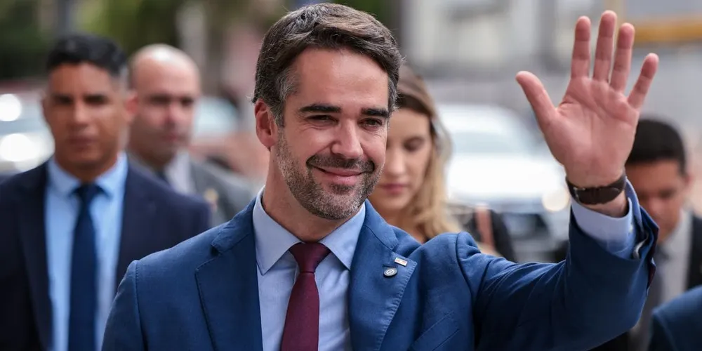 O governador do Rio Grande do Sul e pré-candidato à Presidência, Eduardo Leite (PSD)