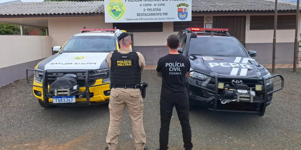 A ação ocorreu após parceria entre a Polícia Civil do Paraná (PCPR) e a Polícia Militar do Paraná (PMPR)
