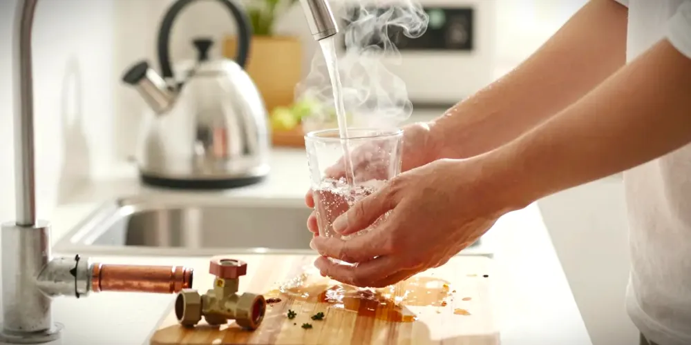 Moradores vêm reclamando do odor e sabor da água